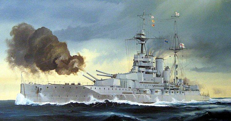755797 HMS Queen Elizabeth, 1918
