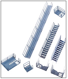 Walthers 2939 Platforms & Stairways