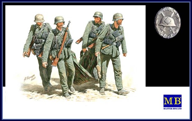 MB3541 Germ. Infantry Casualty Evacuation