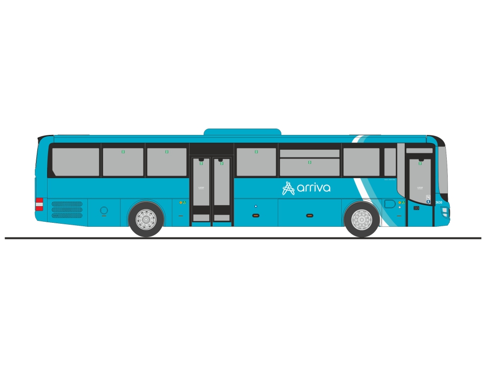 74720 MAN Lion´s Intercity Arriva (SLO)