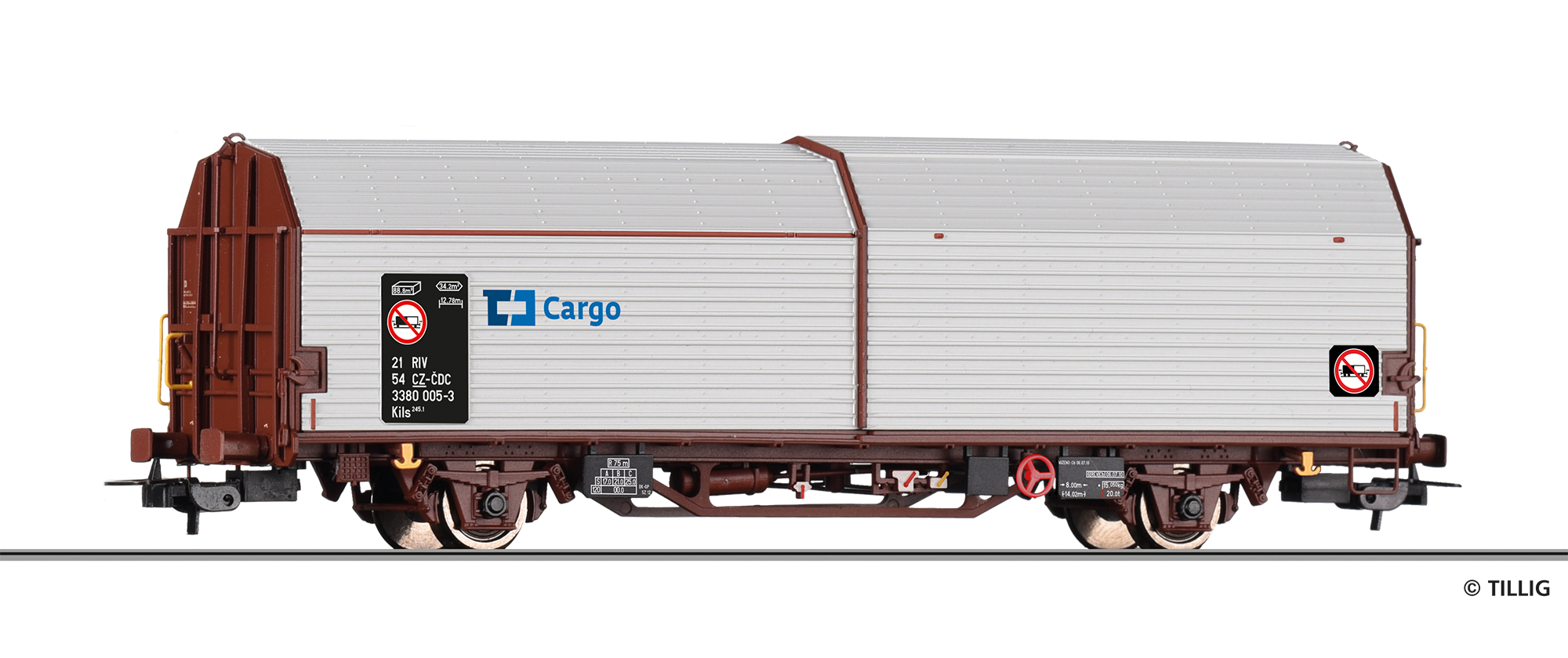77089 Haubenwagen Kils 245.1 der CD Cargo