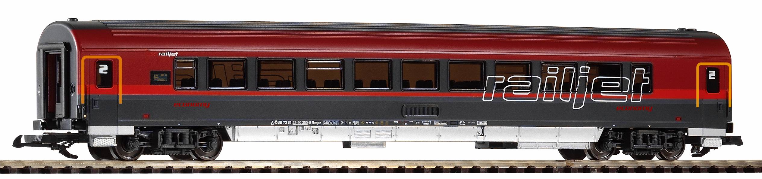 37665 ÖBB Railjet Personenwagen 2.Kl. Ep.6