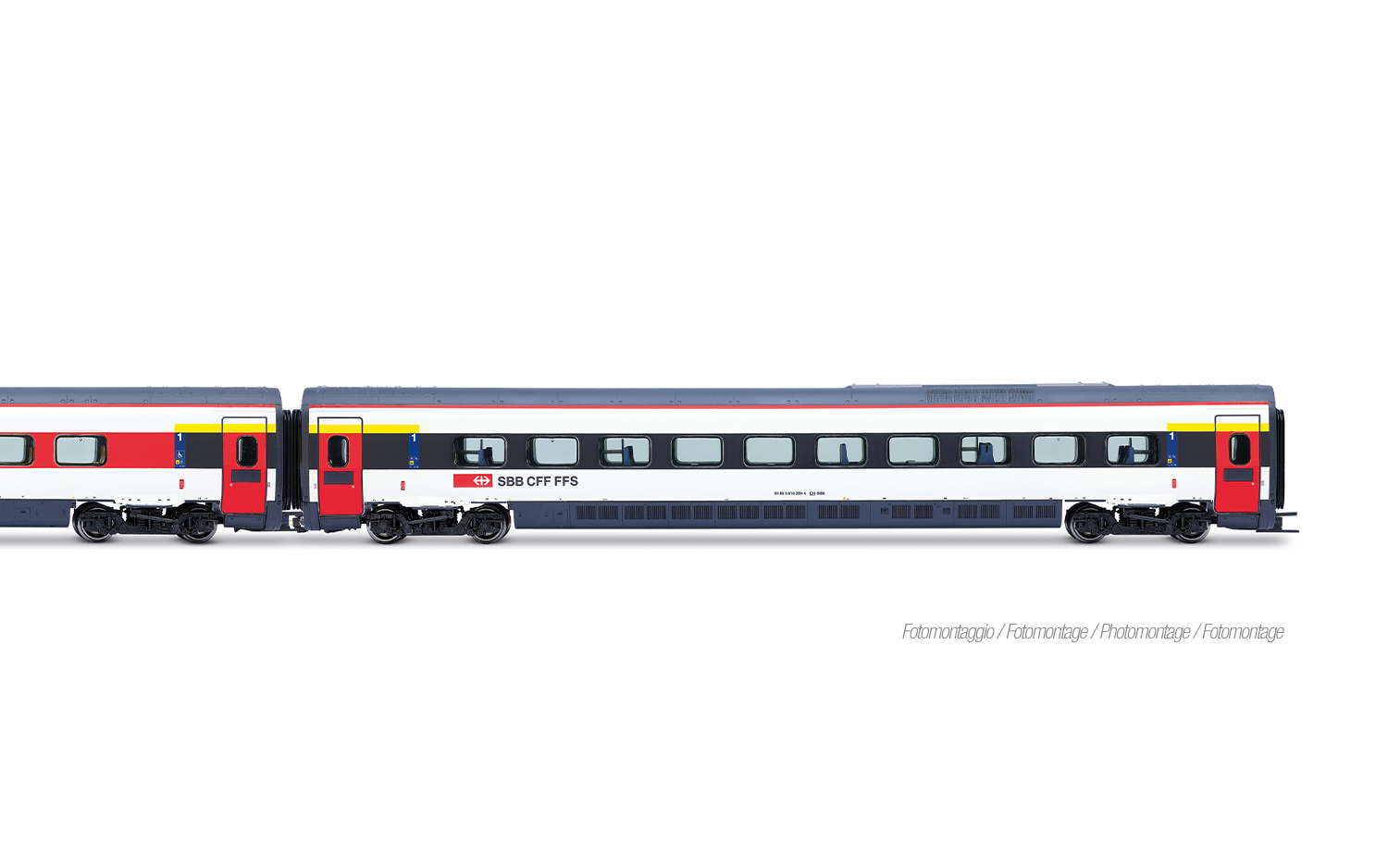HL4690 SBB Elektrot.z. ETR 610 Erg.set 3tlg Ep6