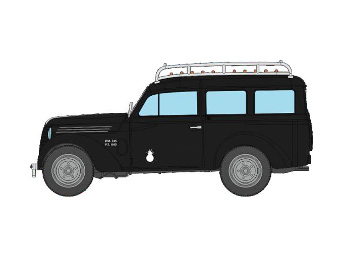 CB-202 Renault Juvaquatre Fourgon Gendarmerie