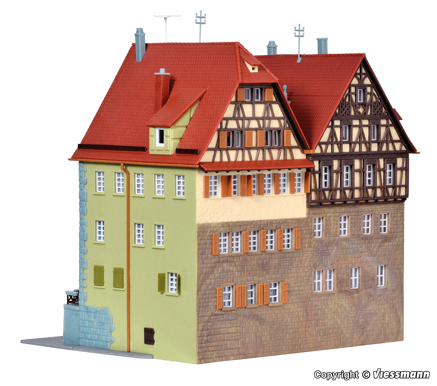 Kibri 37110 Häuser auf der Mauer Schwäbisch Hall