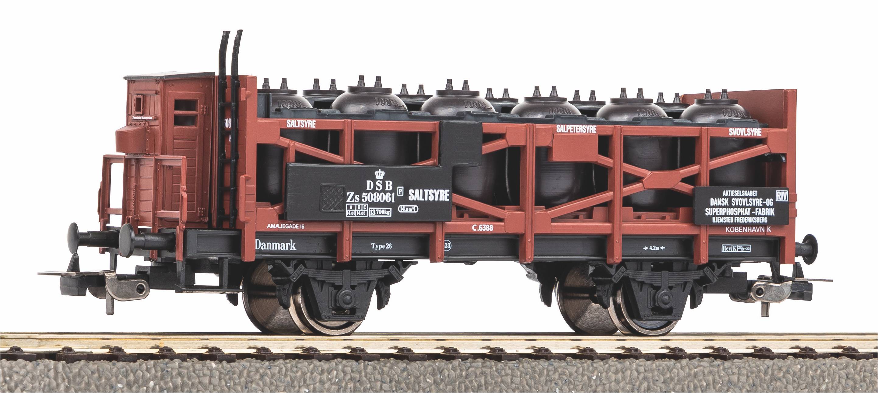 Piko 24543 DSB Säuretopfwagen Dansk Ep.3
