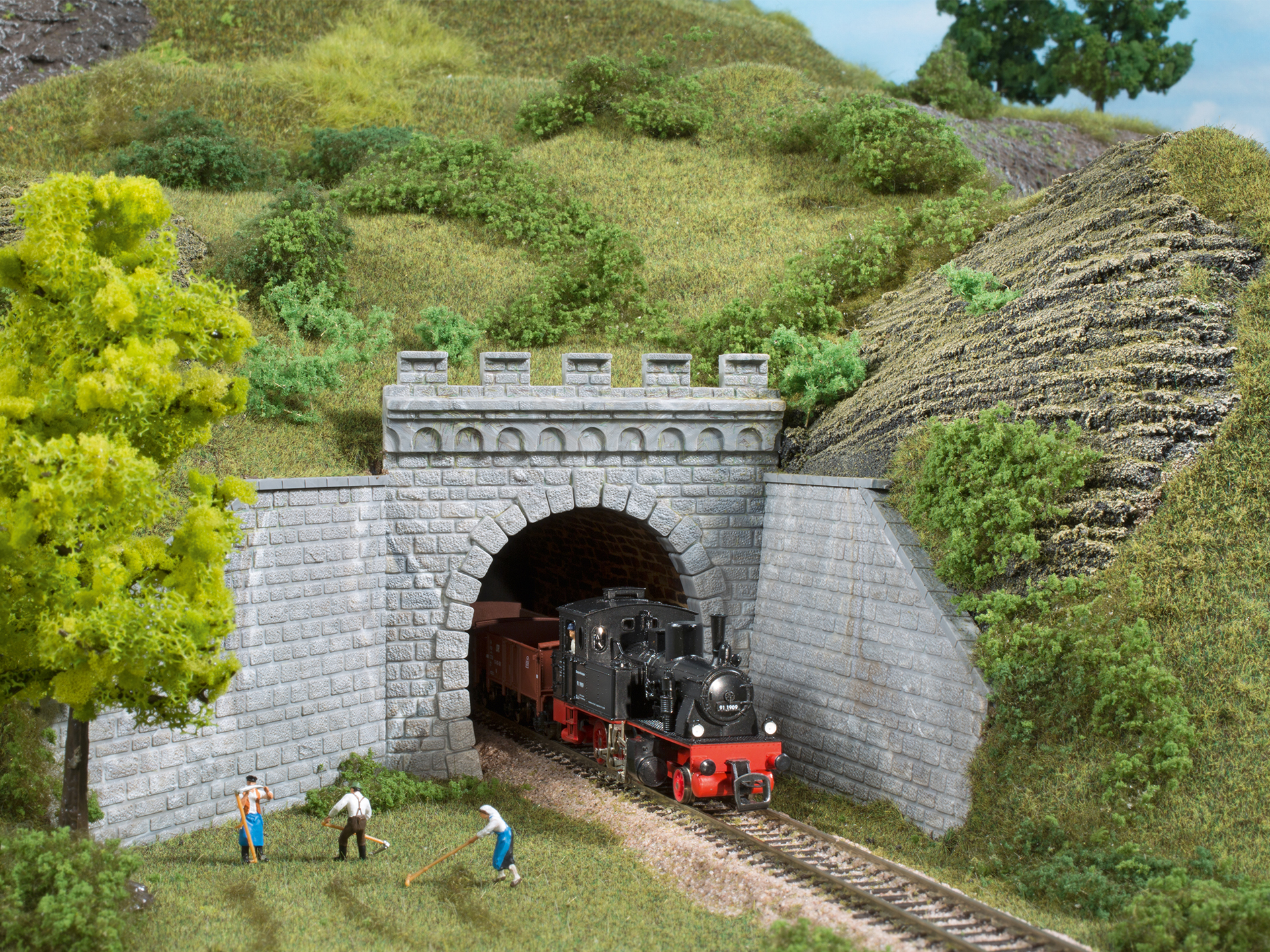 13276 Tunnelportale eingleisig