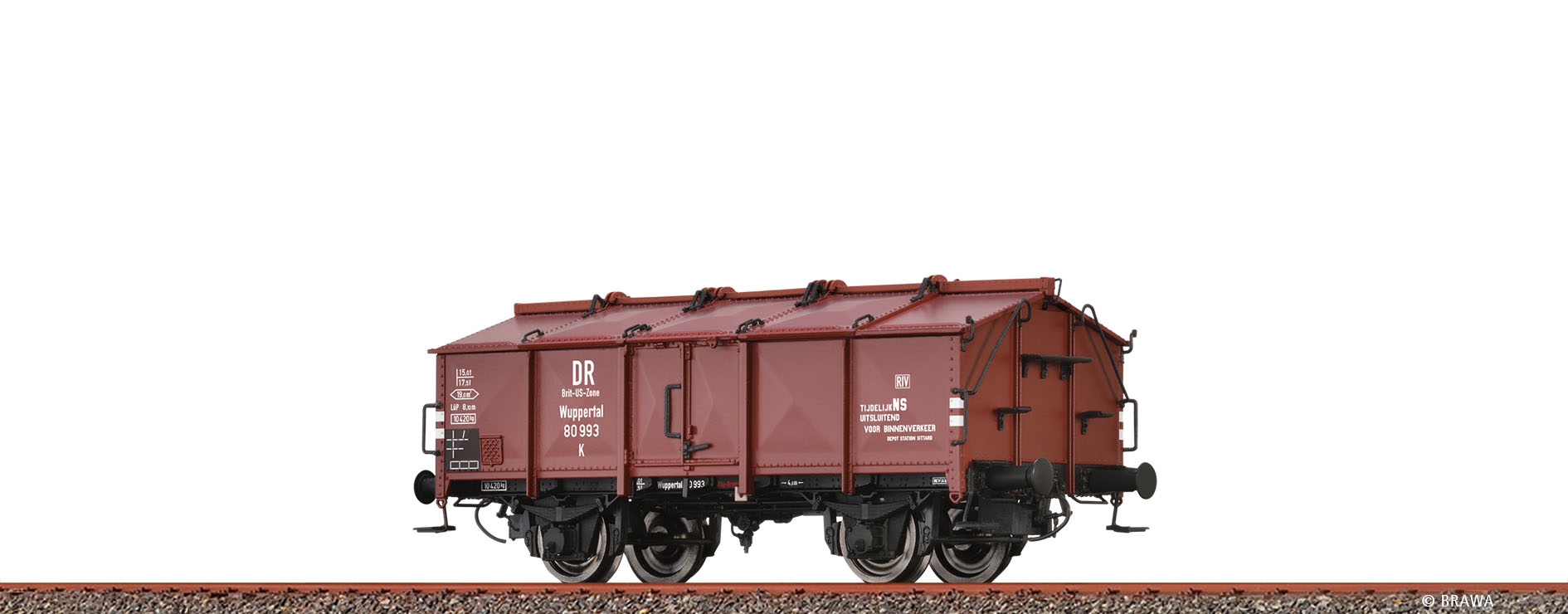 50568 NS/DR Brit-US-Zone Klappdeckelwg. K Ep.3