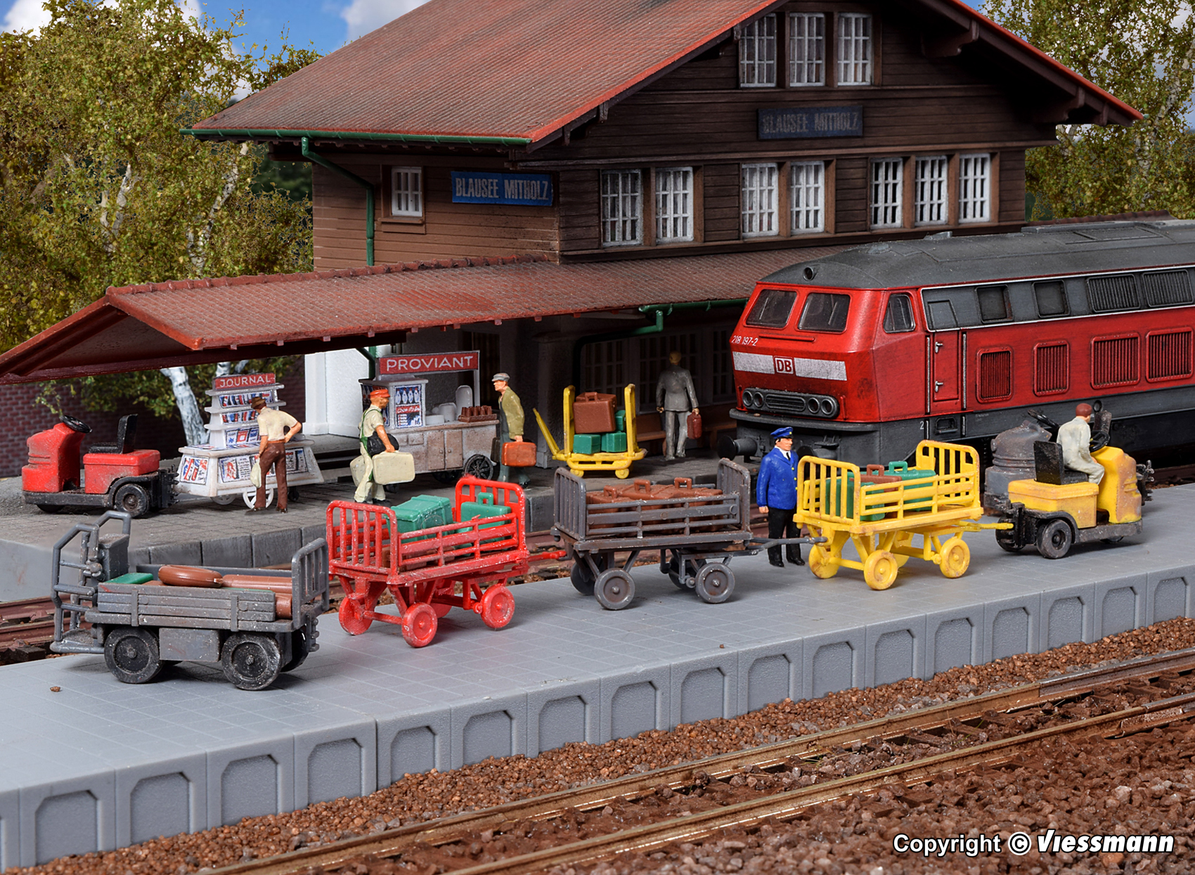 Kibri 38646 Gepäckwagen Set