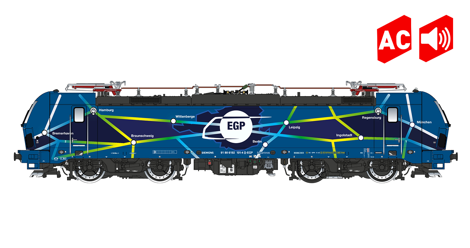 16651S EGP E-Lok BR 192 Smartron Ep.6 AC