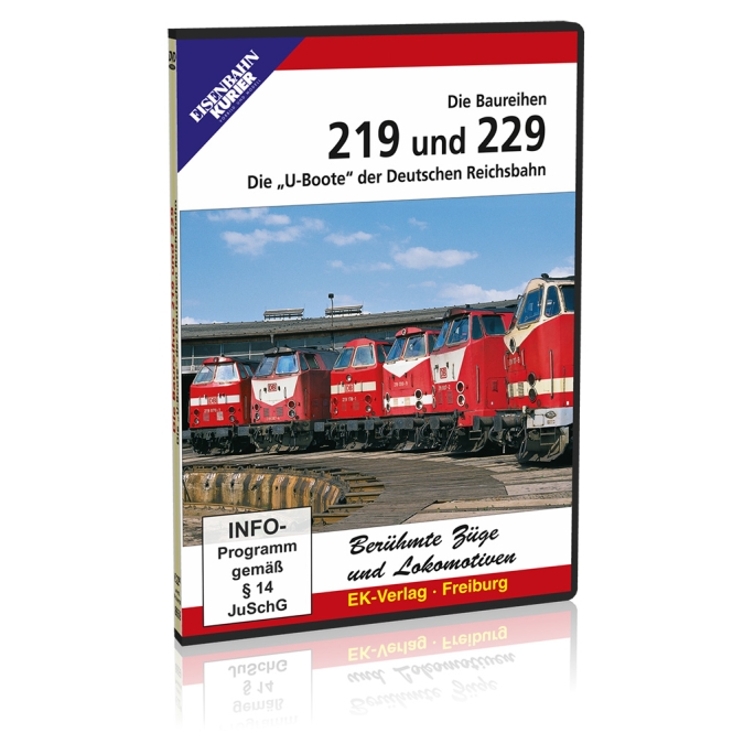 8659 DVD - Die Baureihen 219 und 229