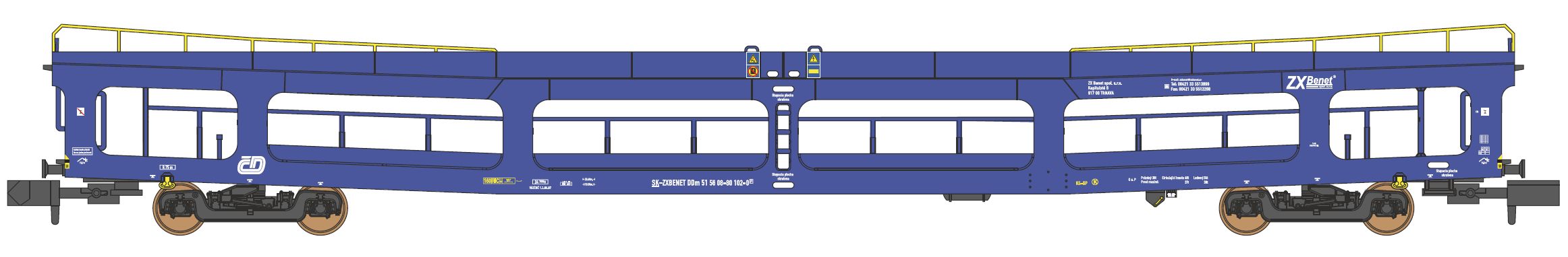 909046-16 CD Autotransportwagen DDm916 Ep.5/6