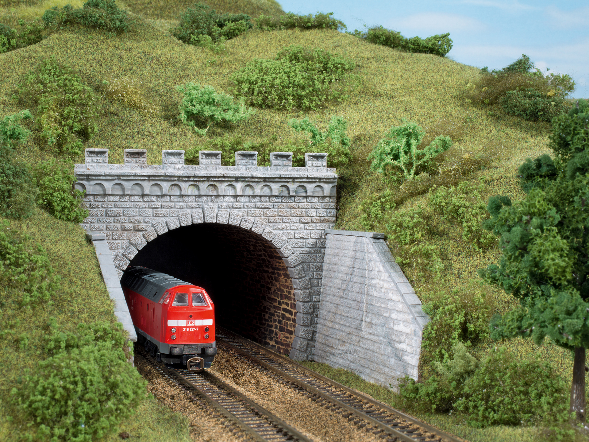 13277 Tunnelportale zweigleisig