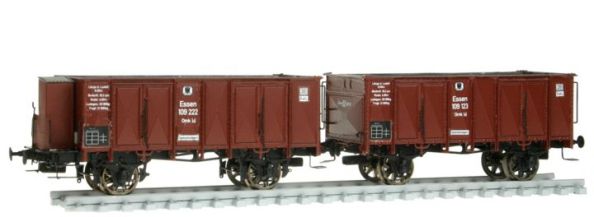 Makette 016 Bausatz Hochbordwagen-Set 2-tlg Ep.1-3