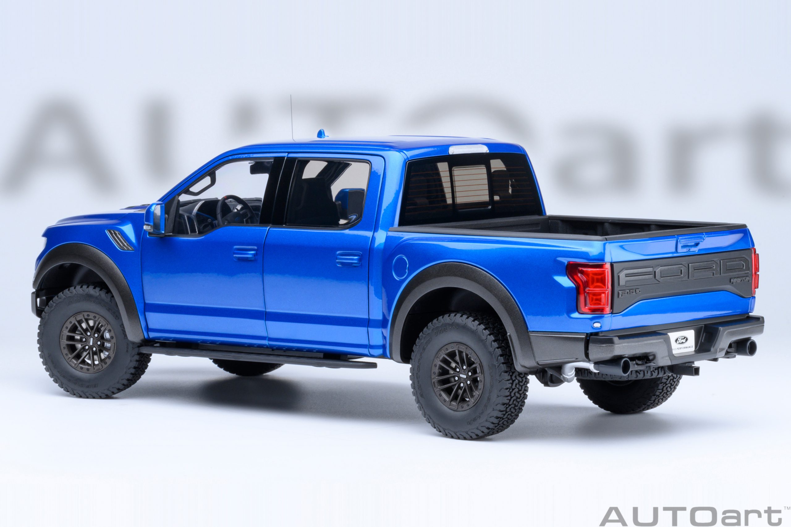 AUTOart 72949 Ford F-150 Raptor Supercrew 2017 blau