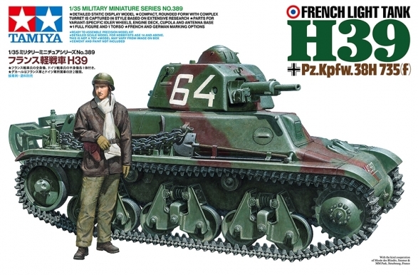 35389 French Light Tank H39 Pz.Kpfw.38H