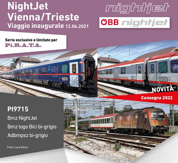 PI9715 ÖBB Nightjet Wagen-Set 3-tlg Ep.6