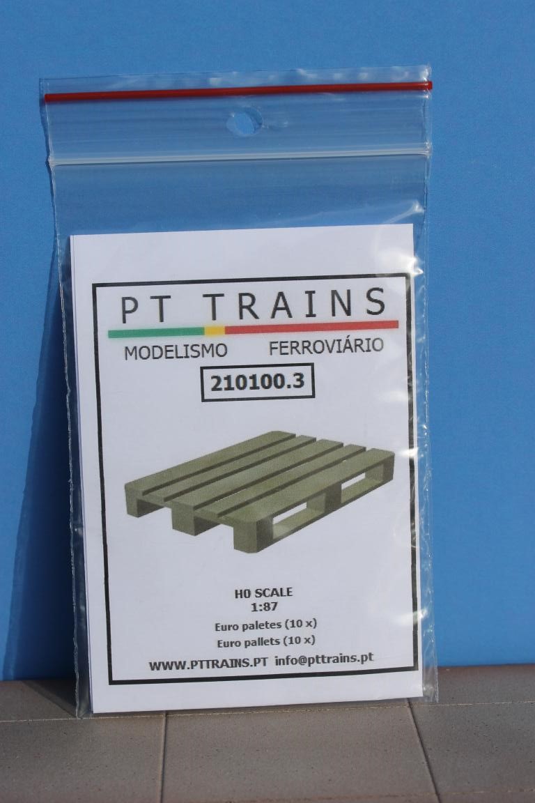 PT210100 Europallets (Packung 10 Stück)
