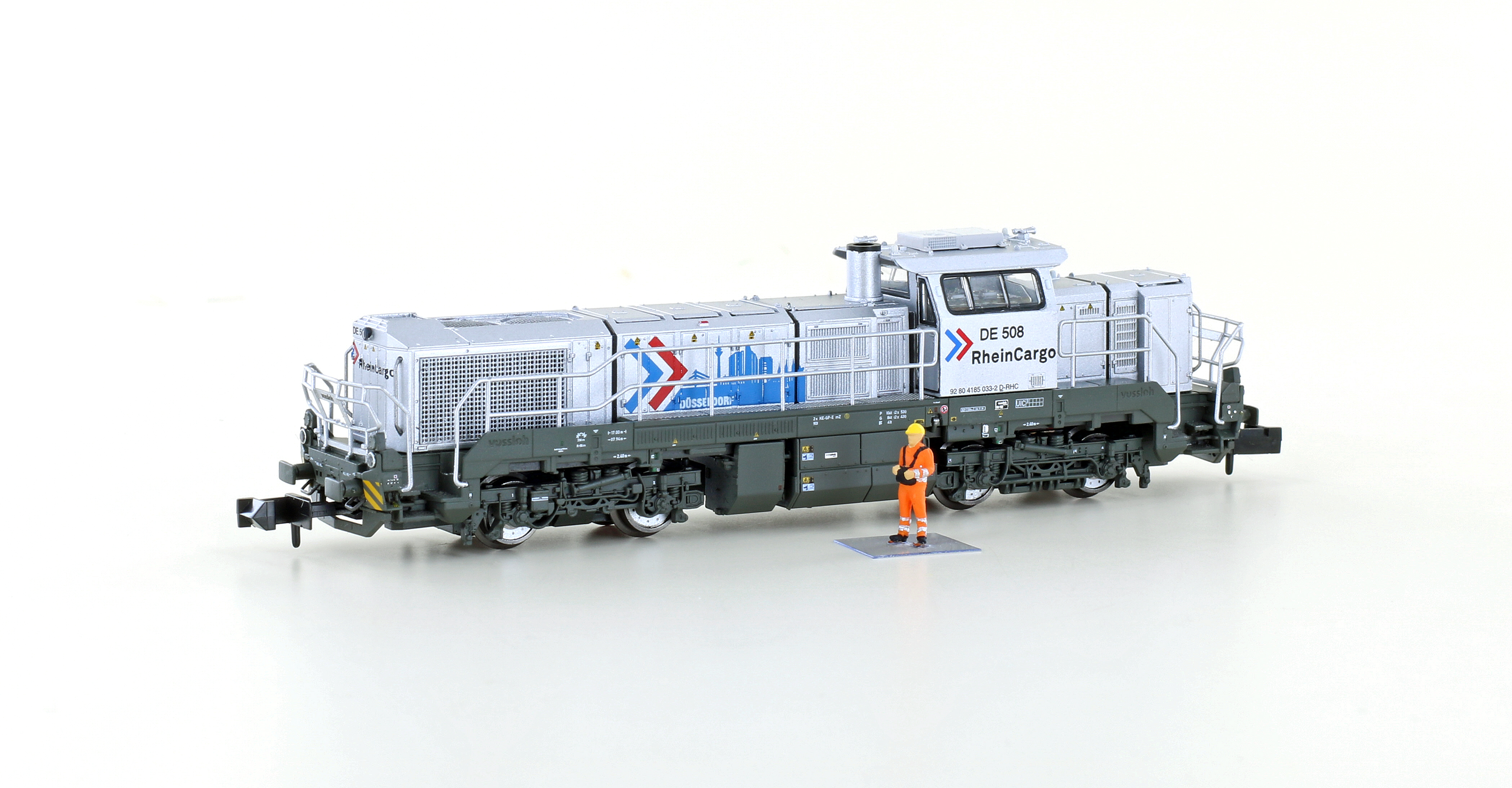 32110S RheinCargo Diesellok Vossloh DE 18 Ep.6