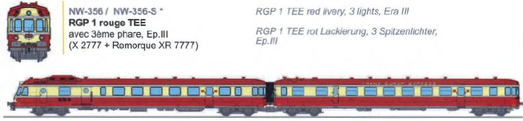 NW-356S SNCF Triebzug RGP 1 X2777 2-tlg. Ep.3