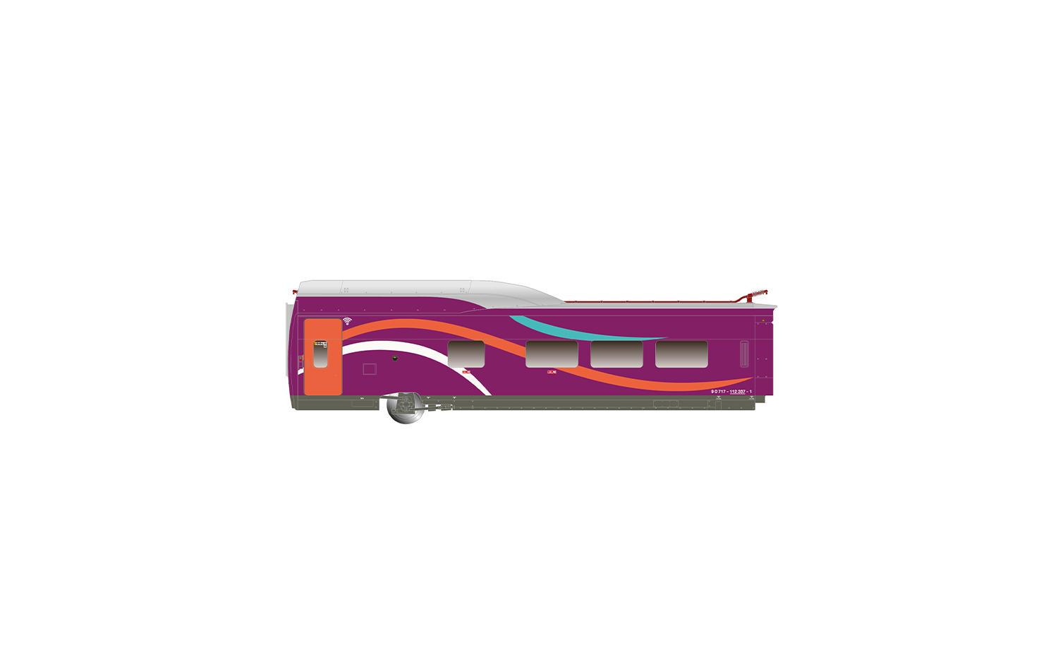 HE2031 RENFE, 5-tlg. Grundset des Hochgeschwin