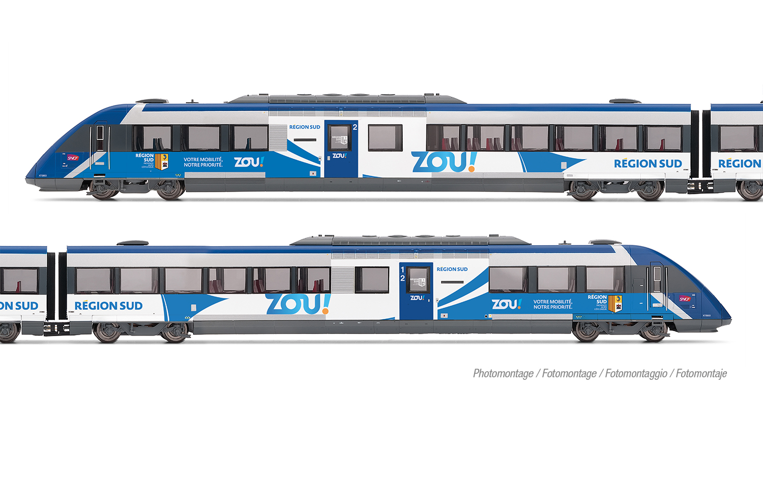 HJ2482 SNCF Dieseltriebwg. X 72500 2tlg. Ep.5
