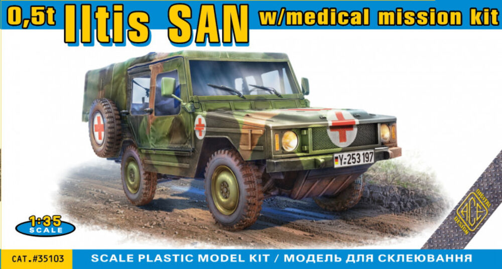 35103 VW Iltis (Type183) SAN w/medical mission