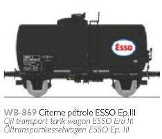 REE Modeles WB-869 SNCF ESSO Kesselwagen Ep.3