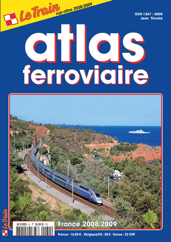 AF2008 Atlas Ferroviare France 2008-2009