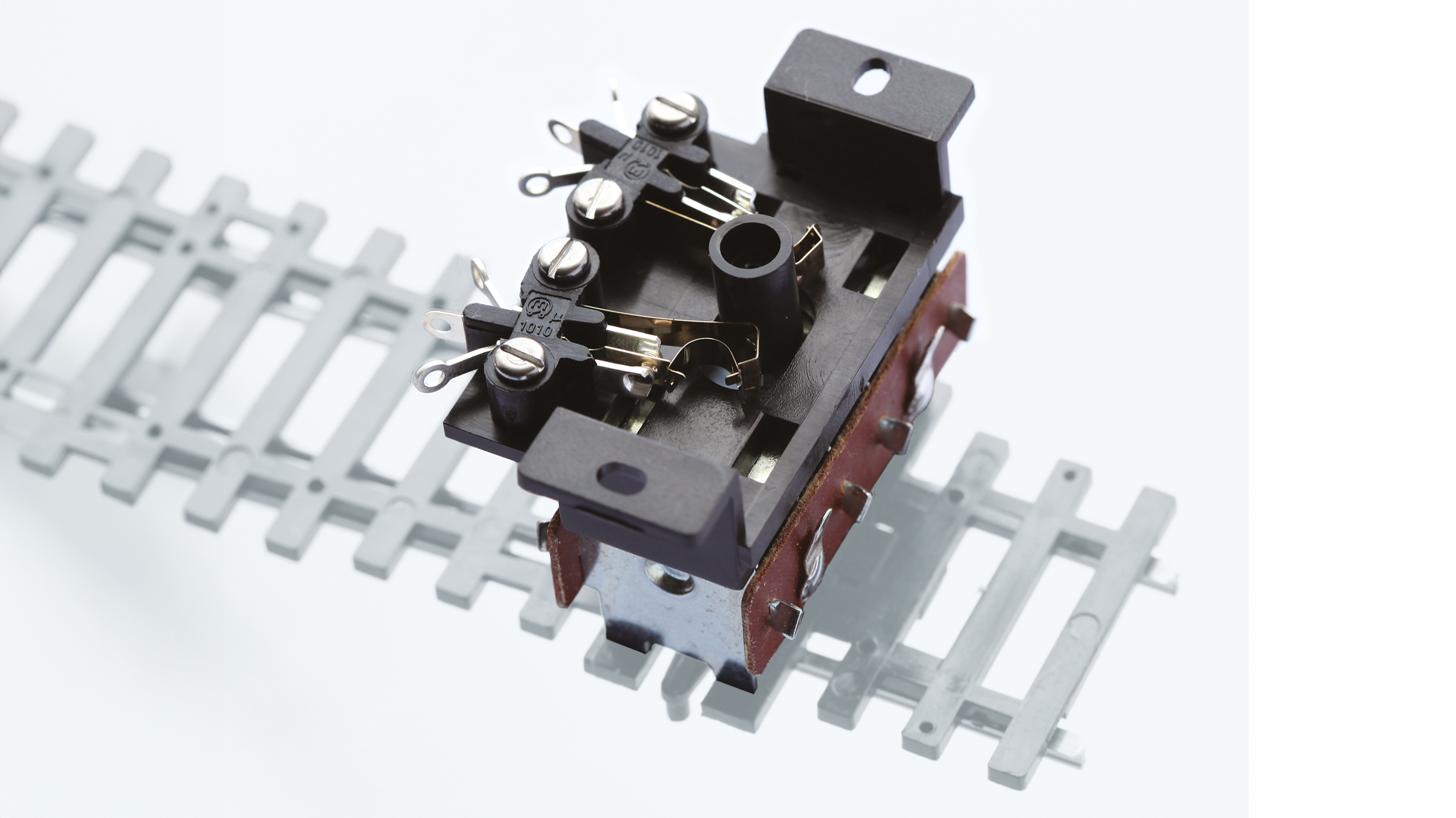 PL15 Weichenmotormontage Doppelmikroschalter