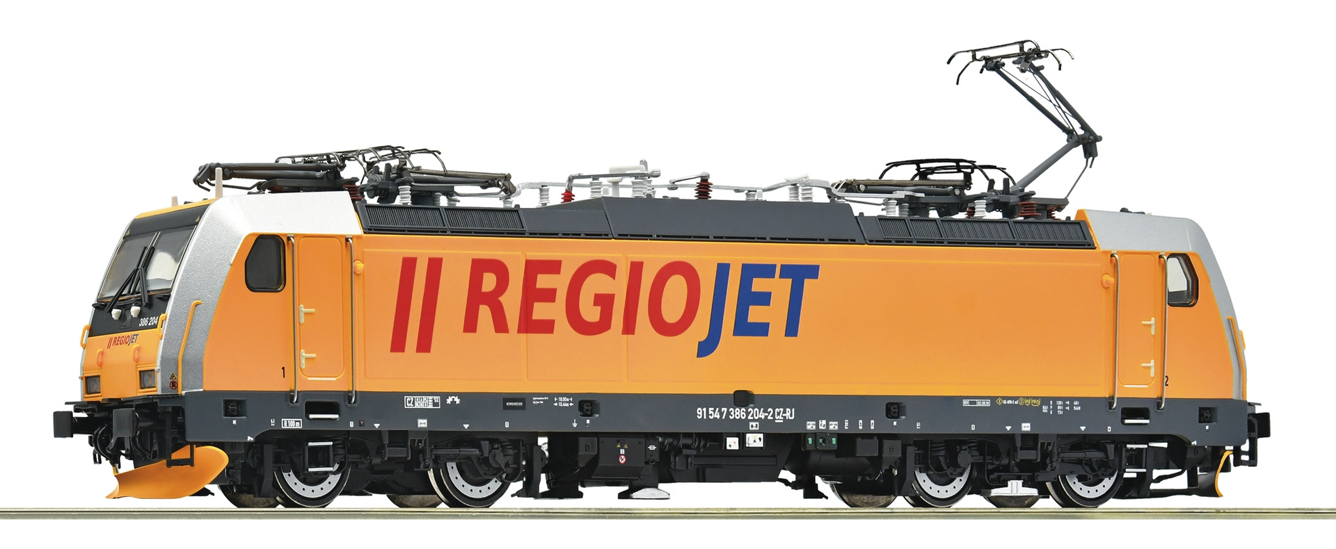 Roco 7510102 Regiojet E-Lok 386 204-2 Ep.6