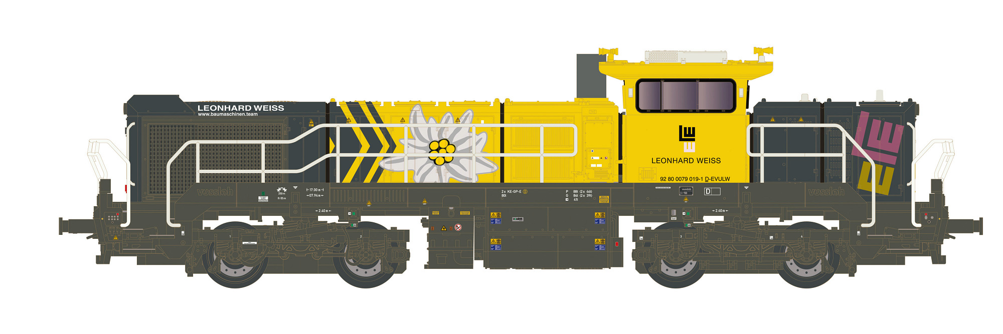 32115 Leonhard Weiss Diesellok DE 18 Ep.6