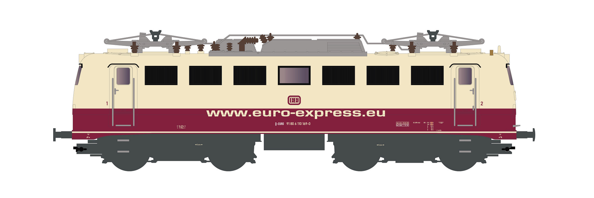 28113S Euro-Express E-Lok BR 110 Ep.6