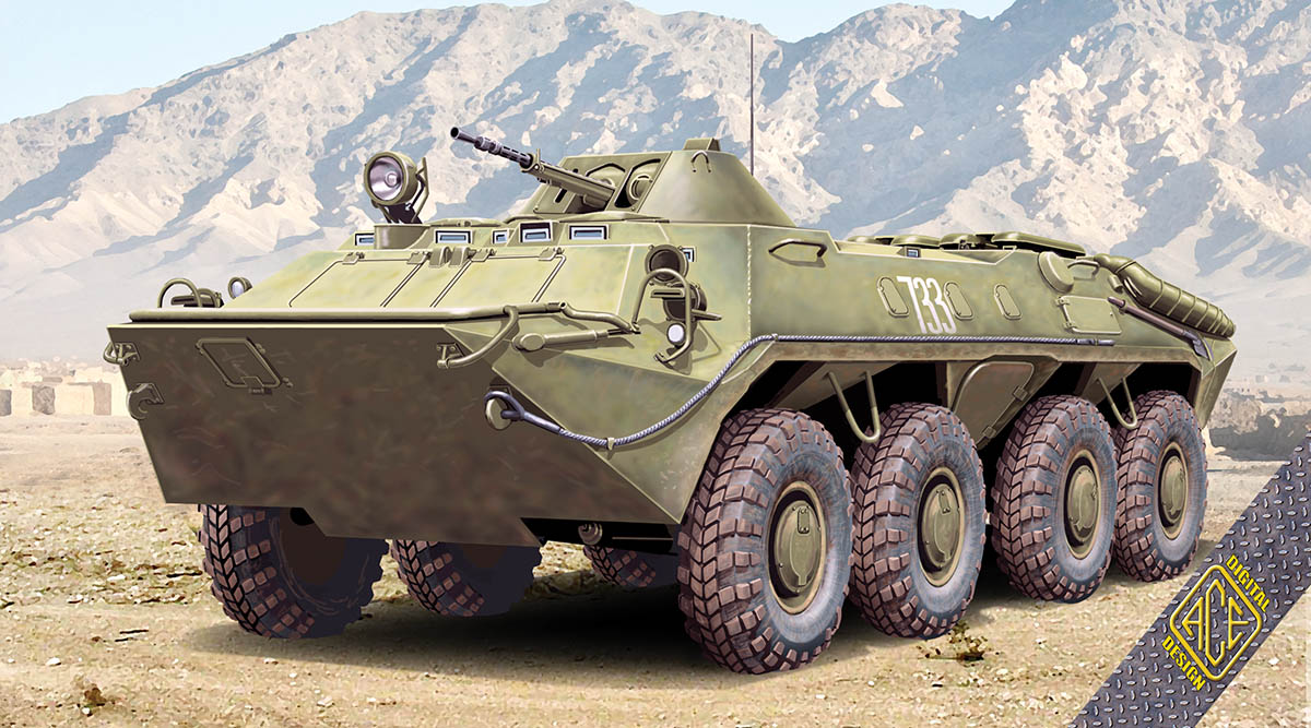 72164 BTR-70 Soviet armored personnel carrier