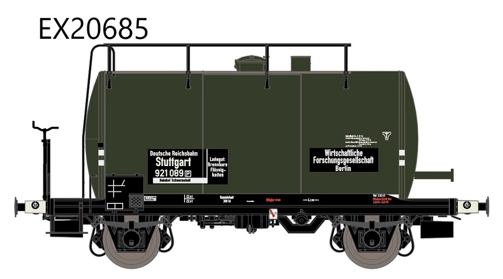 Exact-train 20685 DRG Kesselwagen "WIFO" Ep.2