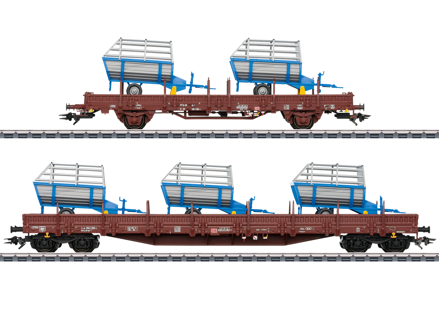 Märklin 46407 DB Rungenwagen Ks447 Ep.6