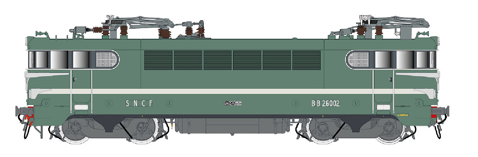 10231 SNCF E-Lok Serie BB 26000 Ep.3d