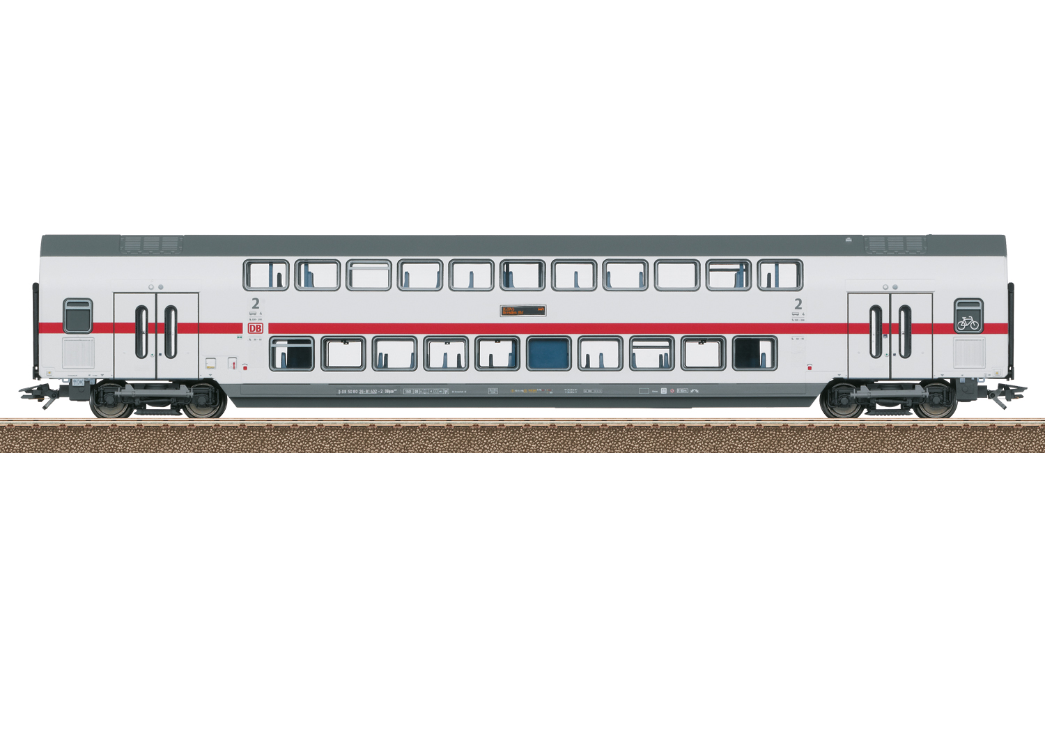 23254 DBAG IC 2 Doppelstockwagen 2.Kl. Ep.6