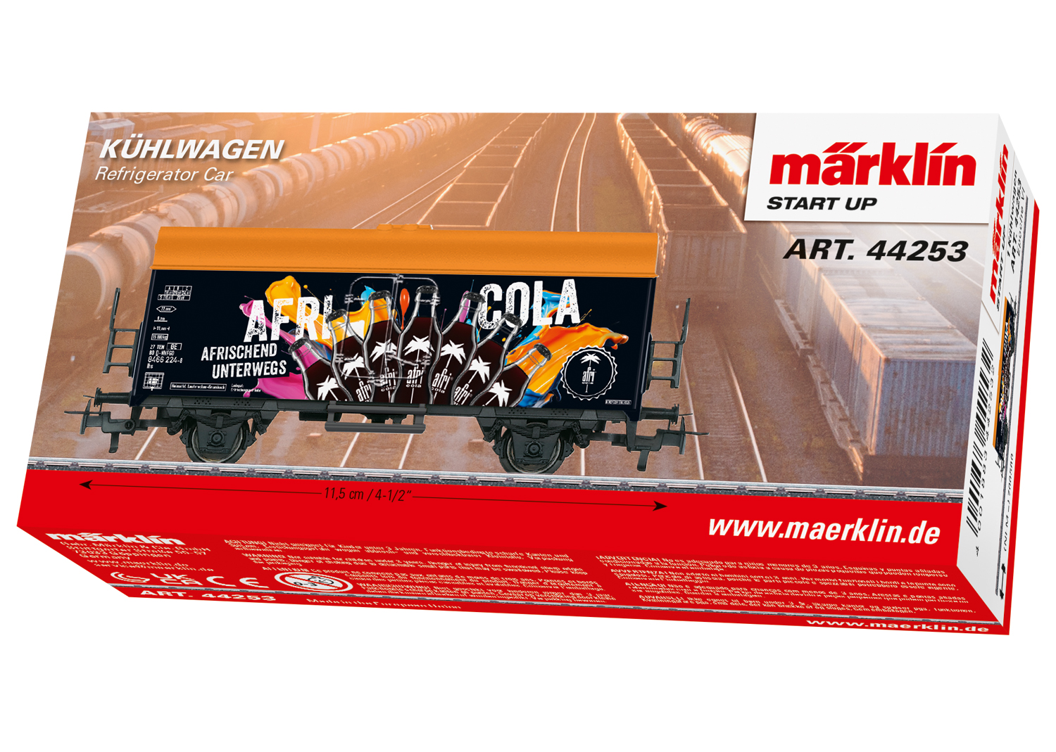 Märklin 44253 start up Kühlwagen "afri cola"