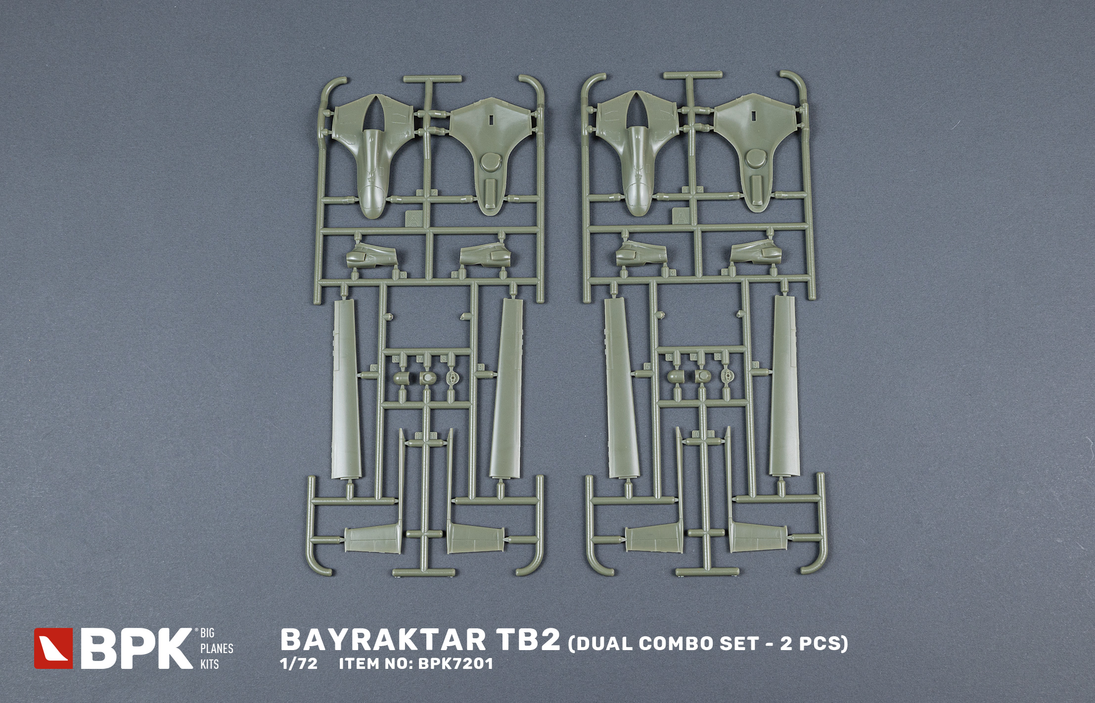 BPK 7230 Baykar TB2 dual combo set - 2 Pcs/Stück