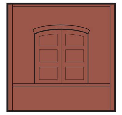DPM30106 Dock Level Freight Door, 4 St.