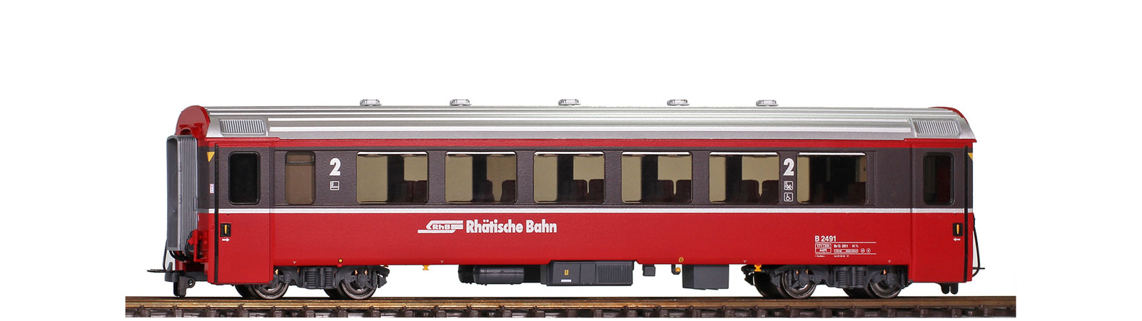 3644101 RhB Einheitswagen IV B 2491 Bernina Ep.5