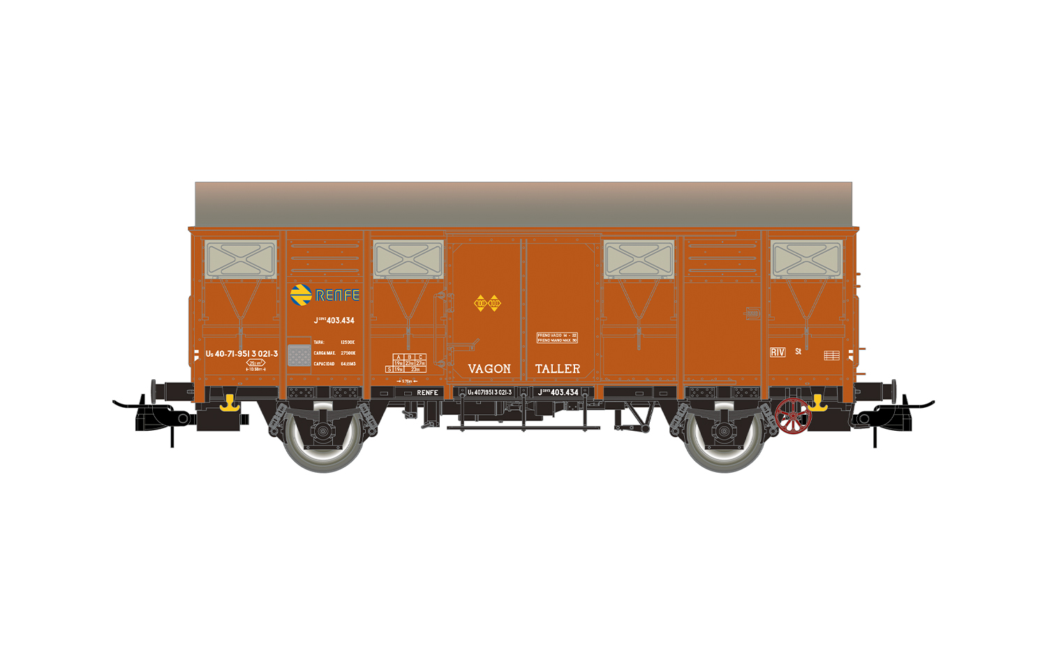 HE6096 RENFE Güterwg. J2 Rettungszug Ep.4