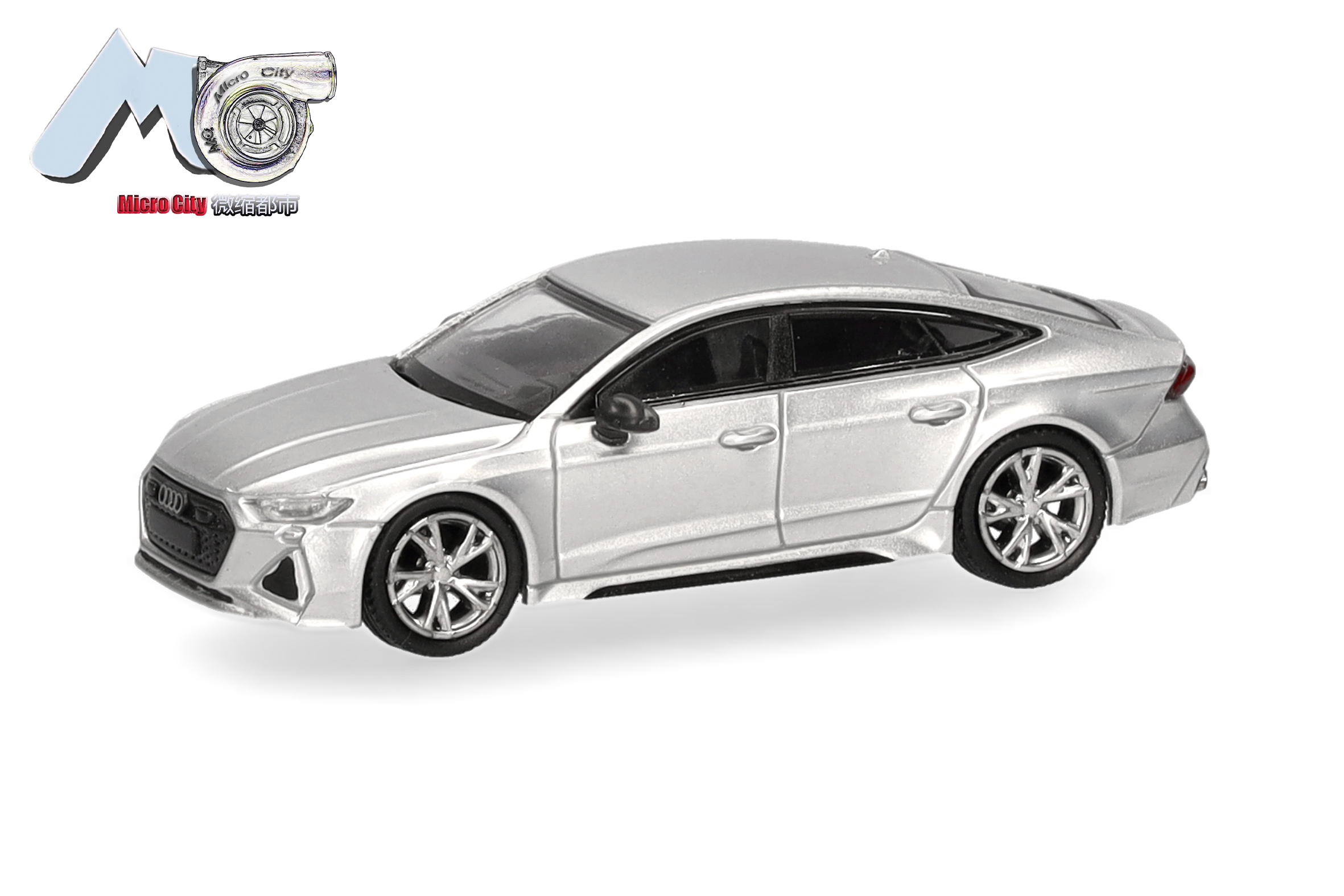 87MC000083 MicroCity: Audi RS7 silber