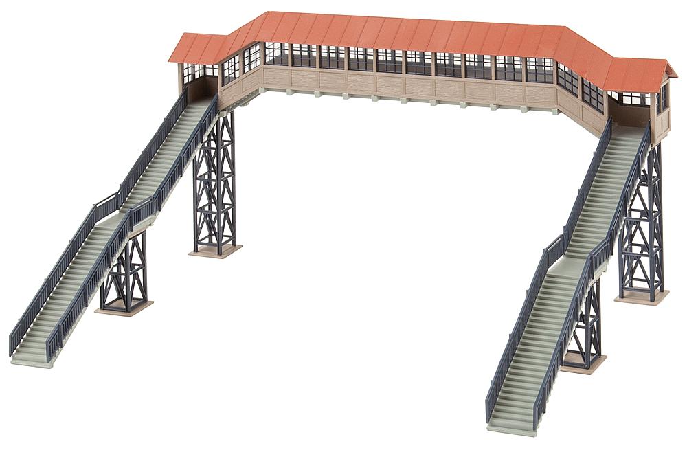 120109 Fußgängerbrücke mit Überdachung