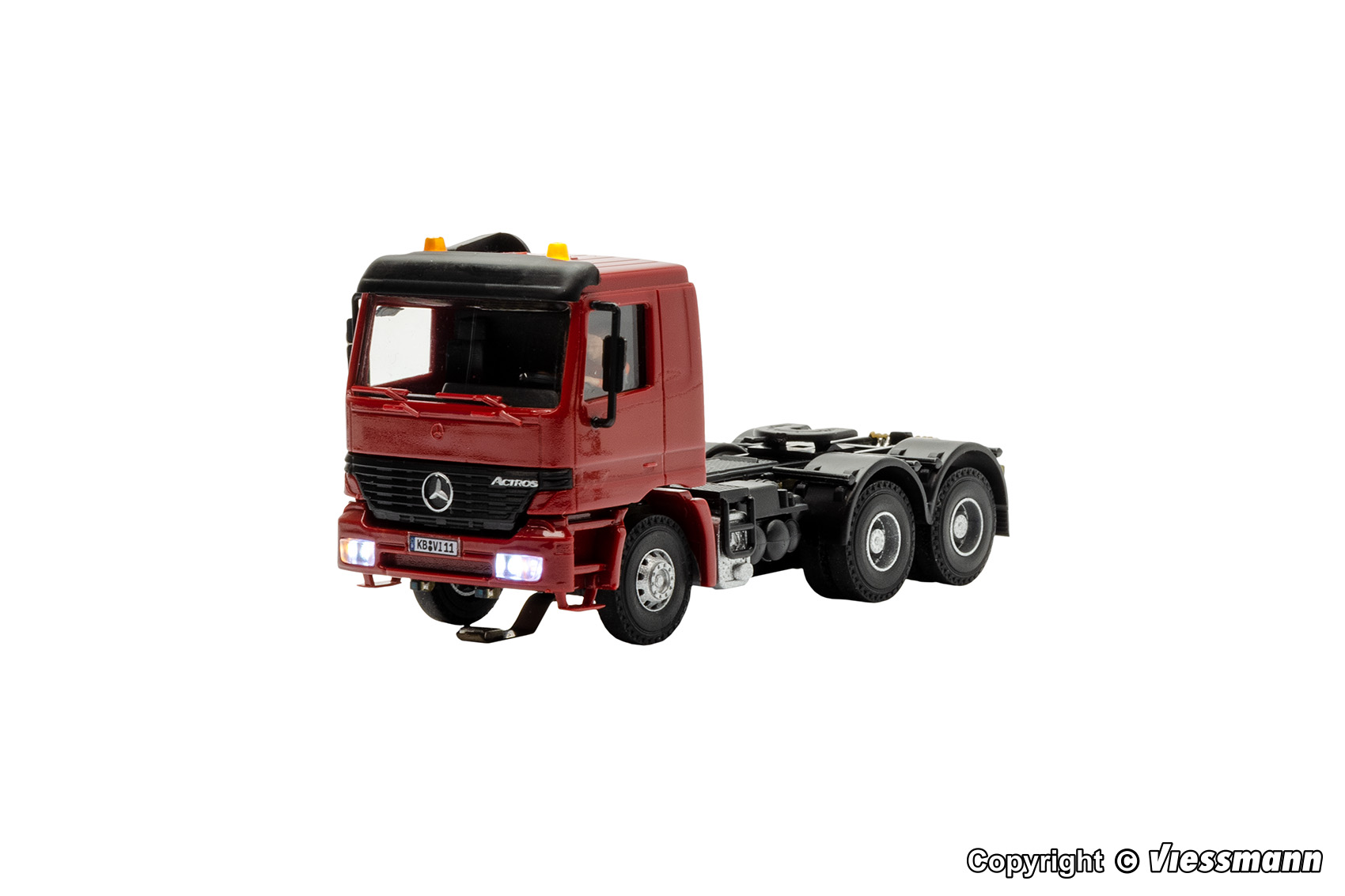 8011 CarMotion: MB Actros SZM (3a) dunkelrot
