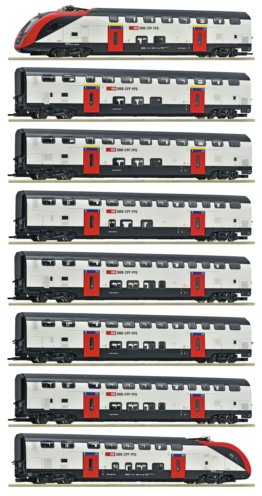 7710007 SBB Doppelstockzug RABe 502 8-tlg Ep.6