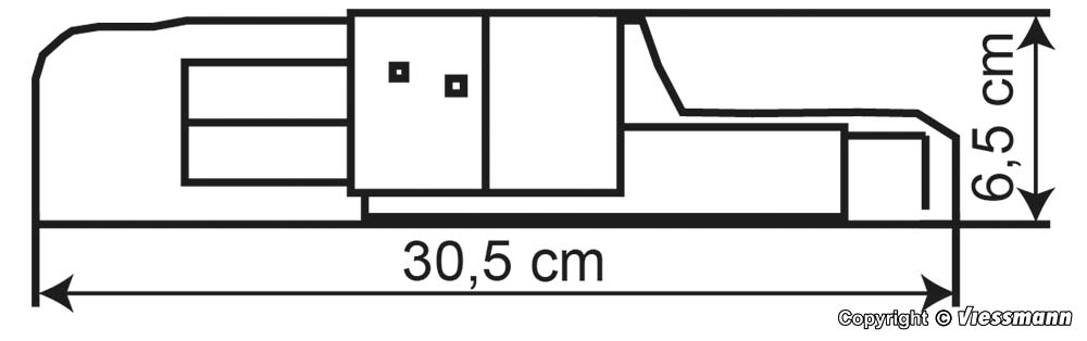 Kibri 37410 Bahnhof Schönried