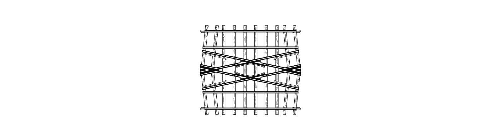 4217000 Kreuzung 71 mm 24°