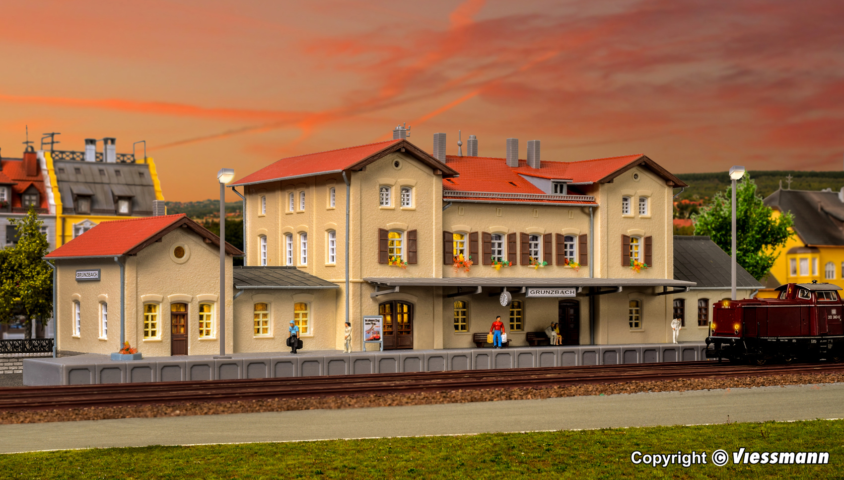 37710 Bahnhof Grunzbach